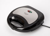Adler AD 3015 sandwichtoaster 750 W Sort, Sølv