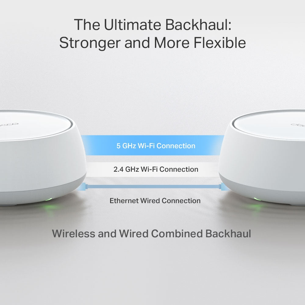 TP-Link DECO BE25(1-PACK) mesh Wi-Fi-system Dual-band (2,4 GHz / 5 GHz) Wi-Fi 7 (802.11be) Hvid 2 Intern