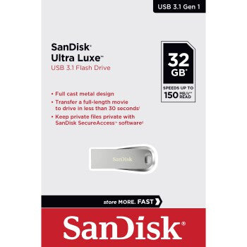 SanDisk 00183579 USB-nøgle 32 GB USB Type-A 3.2 Gen 1 (3.1 Gen 1) Sølv
