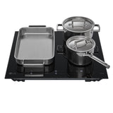 LG CBIZ2435B Sort Indbygget 59 cm Zone induktionskogeplade 4 zone(s)
