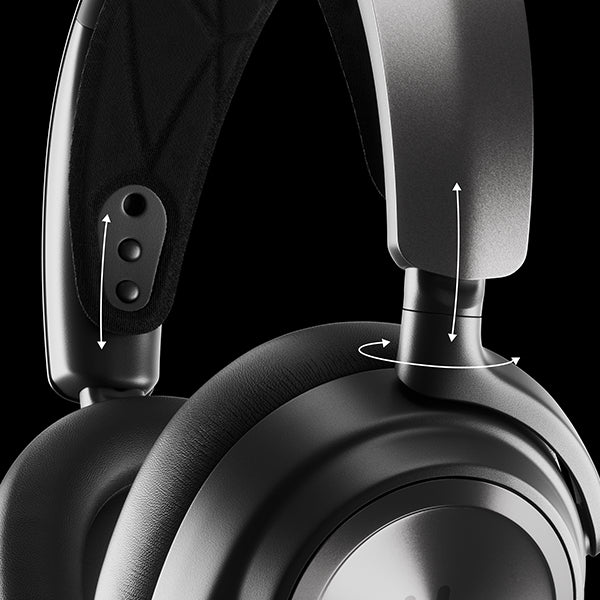 SteelSeries Arctis Nova Pro Wireless Trådløs Høretelefoner Sort