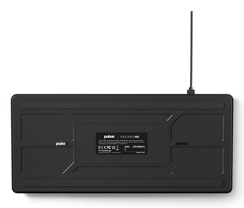 PULSAR XBOARD MS tastatur Spil USB QWERTY Sort