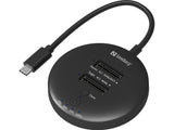 Sandberg 136-72 drev dockingstation USB 3.2 Gen 2 (3.1 Gen 1) Type-C Sort