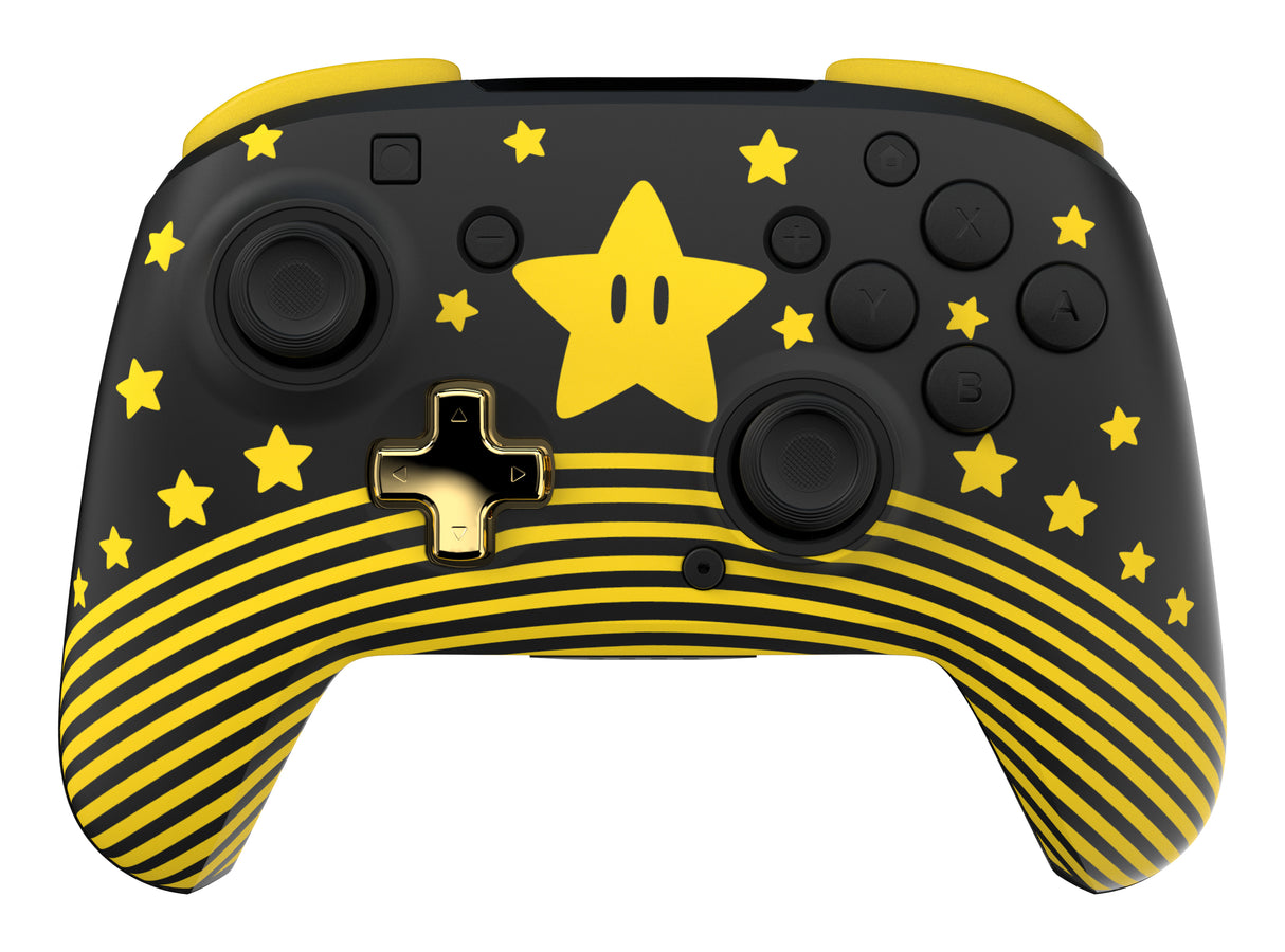 Turtle Beach Rematch Sort, Guld, Gul Bluetooth Gamepad Nintendo Switch, Nintendo Switch 2, Nintendo Switch Lite, Nintendo Switch OLED
