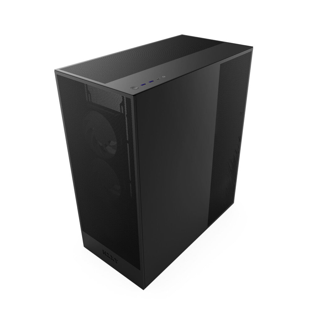 NZXT H series H7 Flow RGB Tårn ATX Ingen strømforsyning Sort