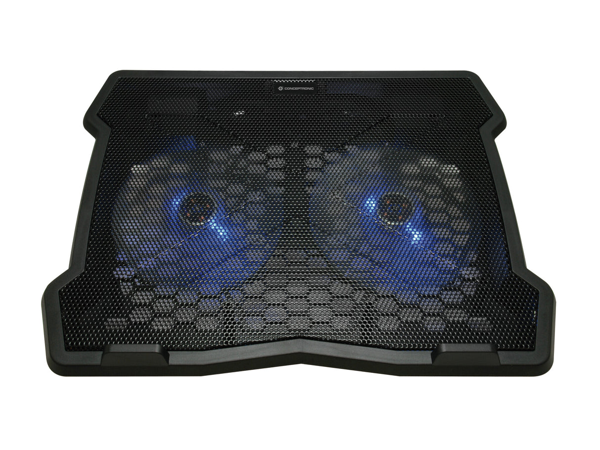 Conceptronic THANA06B køling til laptop 39,6 cm (15.6") Sort