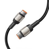 Tech-Protect 5906203690633 USB-kabel 1 m USB C 0,48 Gbit/sek. 100 W Titanium