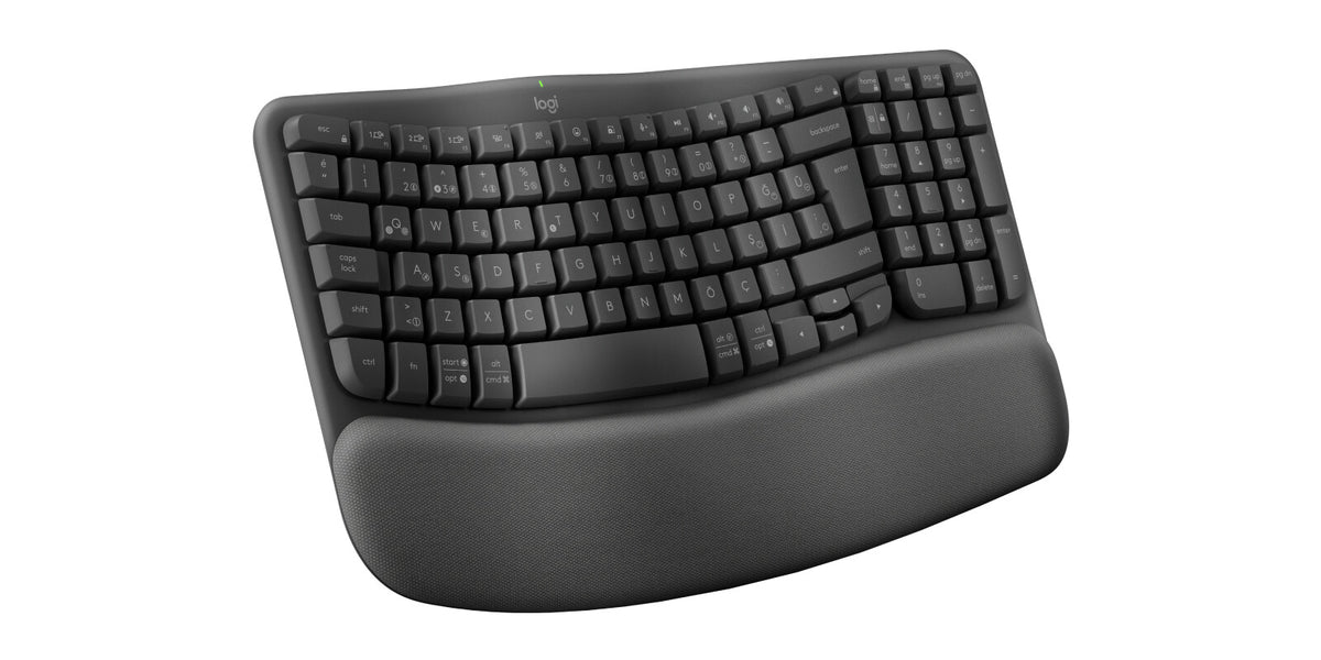 Logitech 920-012332 tastatur Kontor RF trådløs + Bluetooth QWERTY Nordisk Grafit