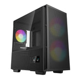 DeepCool CH360 DIGITAL Tower Micro ATX Sort