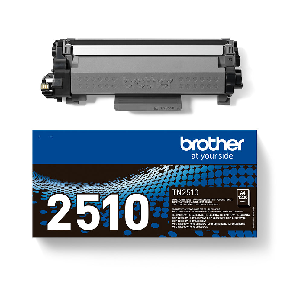 Brother TN-2510 Sort 1200 sider Toner