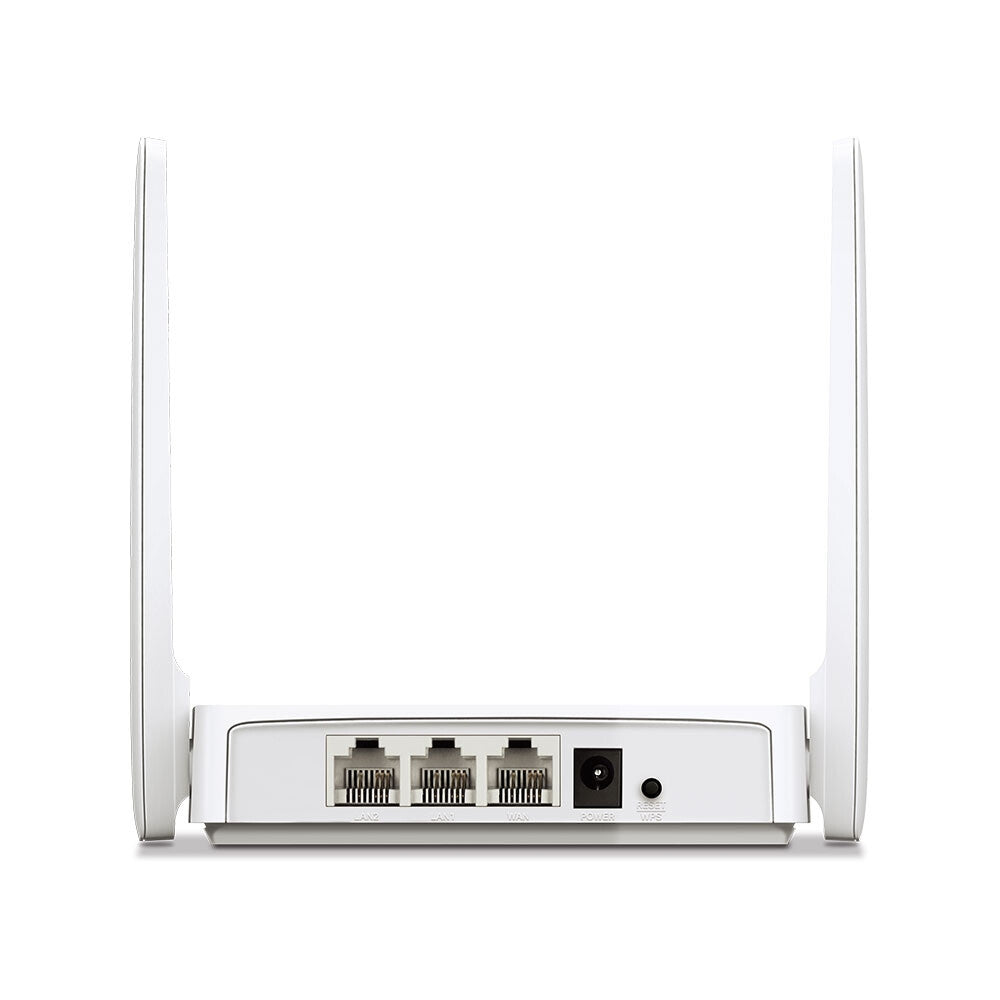 Mercusys AC10 trådløs router Hurtigt ethernet Dual-band (2,4 GHz / 5 GHz) Hvid