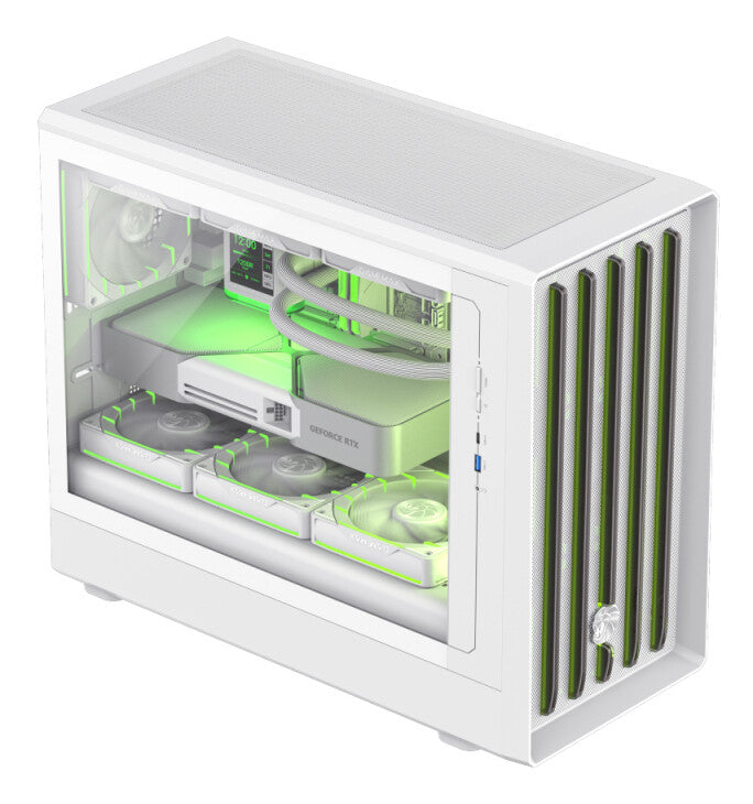 GameMax CLAW 360 WH Micro Tower Hvid