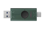 Kingston Technology DataTraveler DuoG2 128GB 3.2 Gen 1 USB stick Sort