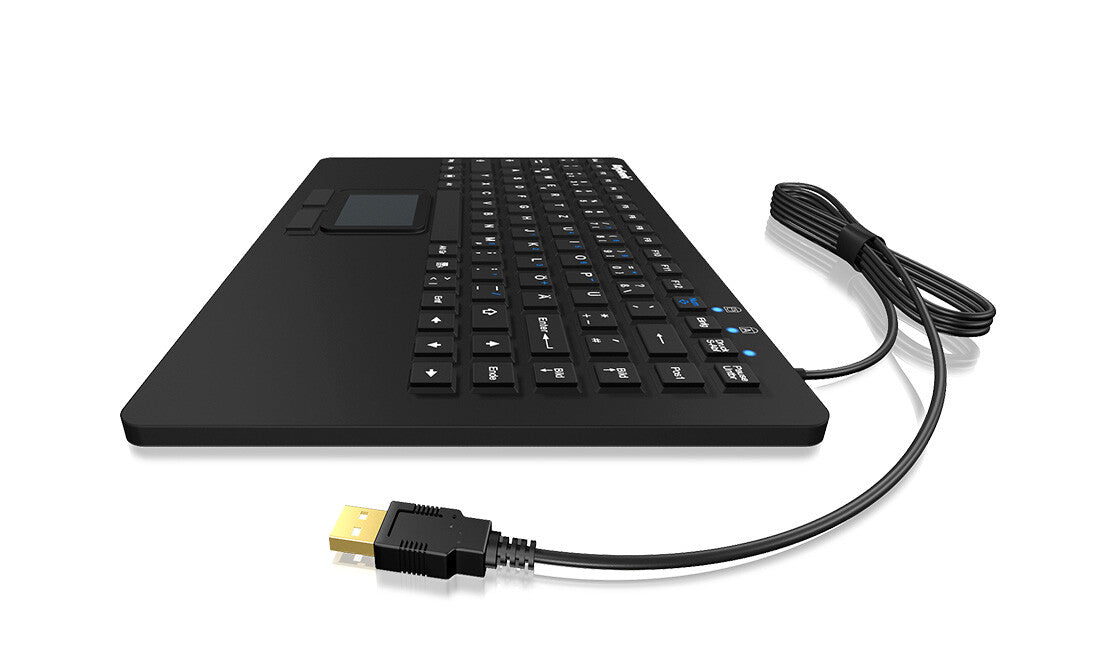 KeySonic KSK-5230 IN (DE) keyboard Office USB QWERTZ German Black