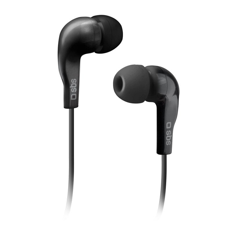 SBS TEINEARKL hovedtelefoner/headset Ledningsført I ørerne Opkald/musik Sort