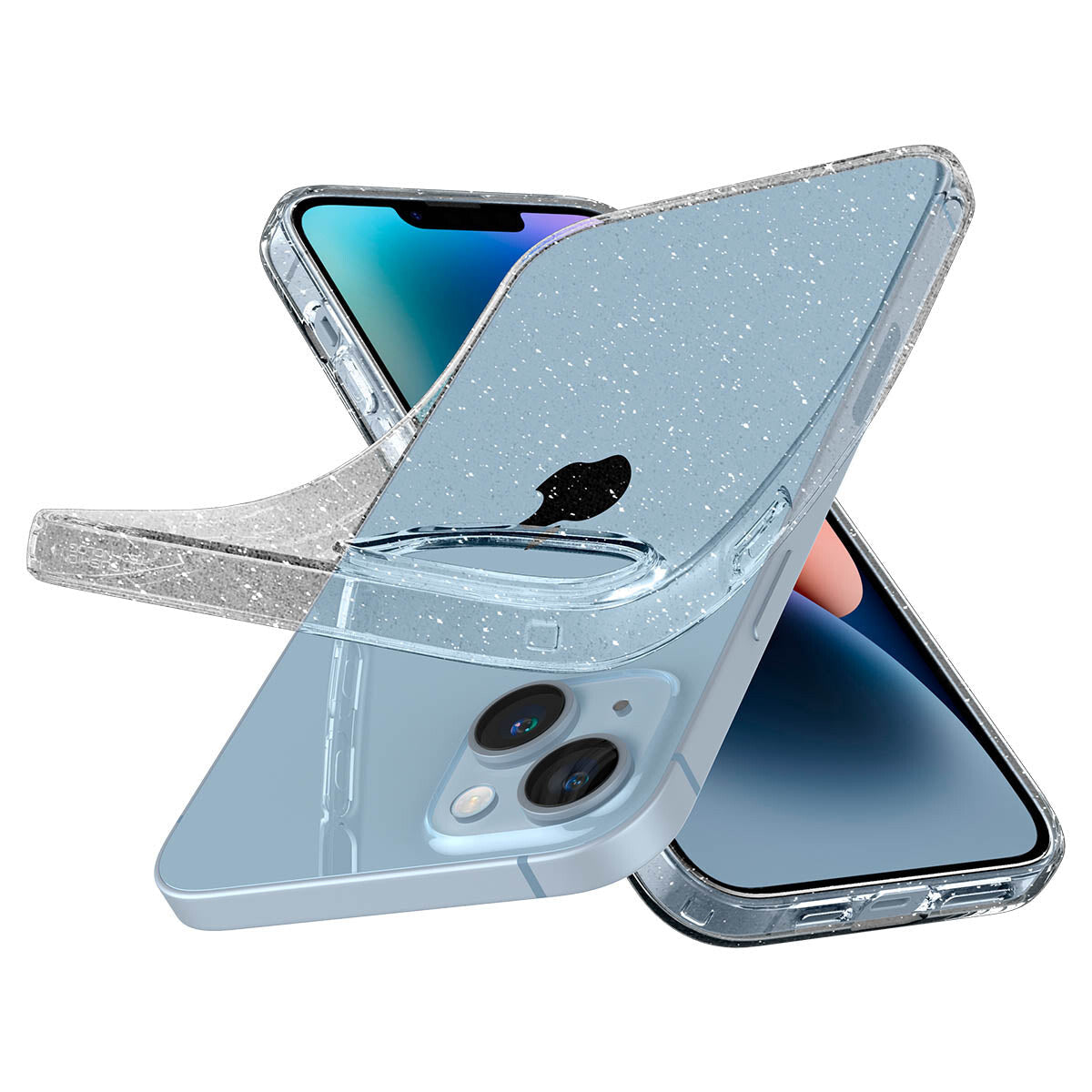 Spigen Liquid Crystal mobiltelefon etui 17 cm (6.7") Cover Transparent
