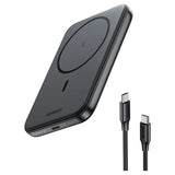 Ugreen 25207 powerbank 5000 mAh Trådløs opladning Sort