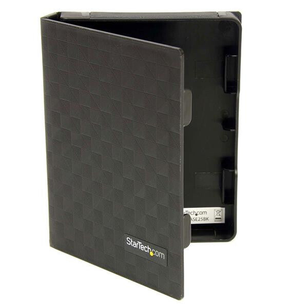StarTech.com HDDCASE25BK etui til drev Plast Sort