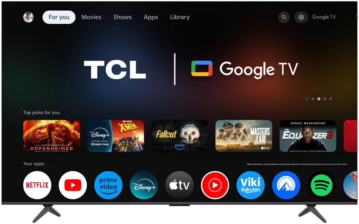 TCL 85P8L QLED Google TV