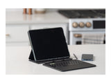 ZAGG Pro Keys 2 - Tastatur og folio-etui (folio-cover) - baggrundsbelyst - trådløs - Bluetooth - QWERTY - Nordisk - til Apple 11-tommer iPad Pro Wi-Fi, Wi-Fi + Cellular