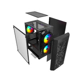Nordic Gaming Fenris RGB Mini Tower micro-ATX Sort