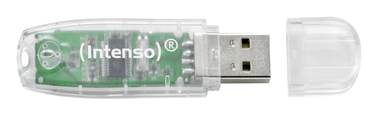 Intenso Rainbow Line USB-nøgle 32 GB USB Type-A 2.0 Transparent