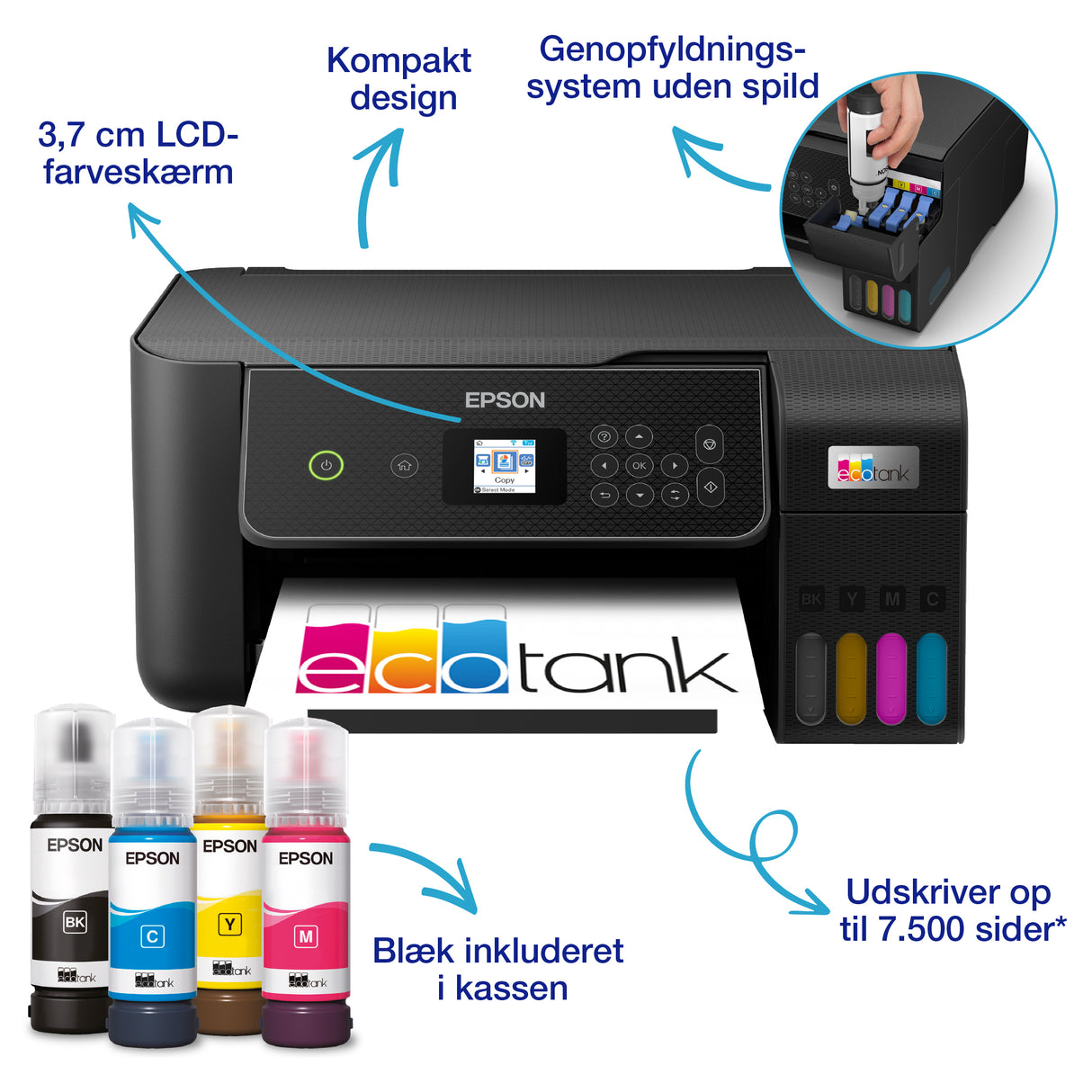 Epson EcoTank ET-2871 A4-multifunktionsprinter