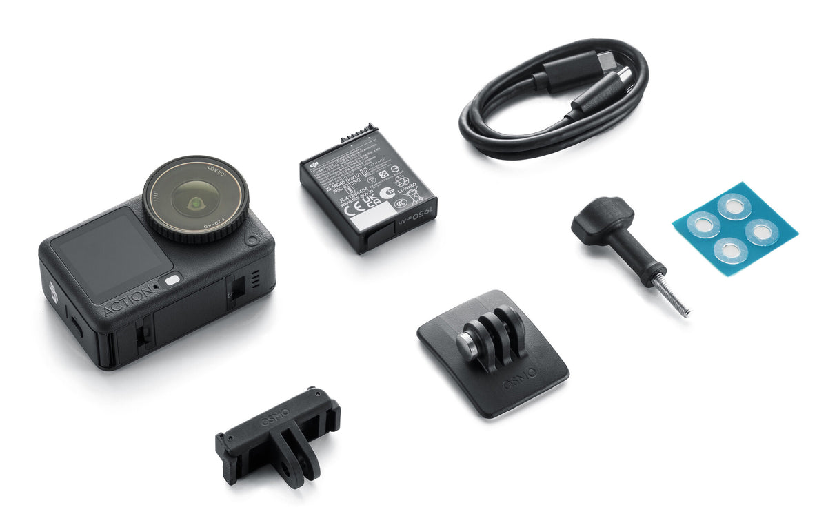 DJI Osmo Action 6 Standard Combo kamera til actionsport 38 MP 4K Ultra HD CMOS 25,4 / 1,1 mm (1 / 1.1") Wi-Fi 149 g