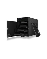 ICY BOX IB-3740-C31 HDD/SSD enclosure Black 2.5/3.5"