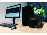 Green Cell UPS01LCD UPS-enhed Interaktivt indgangsstik 0,6 kVA 360 W 2 AC stikkontakt(er)