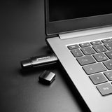 Intenso 3544491 USB-nøgle 128 GB USB Type-A / USB Type-C 3.2 Gen 1 (3.1 Gen 1) Sort