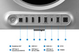 Samsung G80SH computer monitor 68.6 cm (27") 3840 x 2160 pixels 4K Ultra HD OLED Silver