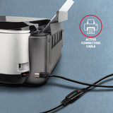 Axagon ADR-210B USB 2.0 A-M -> B-M active connecting/repeater cable 10m - Kabel - Digital/Daten USB-kabel USB A USB B 0,48 Gbit/sek. Sort