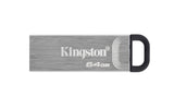 Kingston DataTraveler Kyson 64GB USB 3.2 Gen 1 Sølv