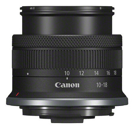 Canon RF-S 10-18 mm f4.5-6.3 IS STM MILC Bred zoomlinse Sort