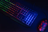 SPEEDLINK LUDICIUM tastatur Spil USB QWERTY Engelsk Sort