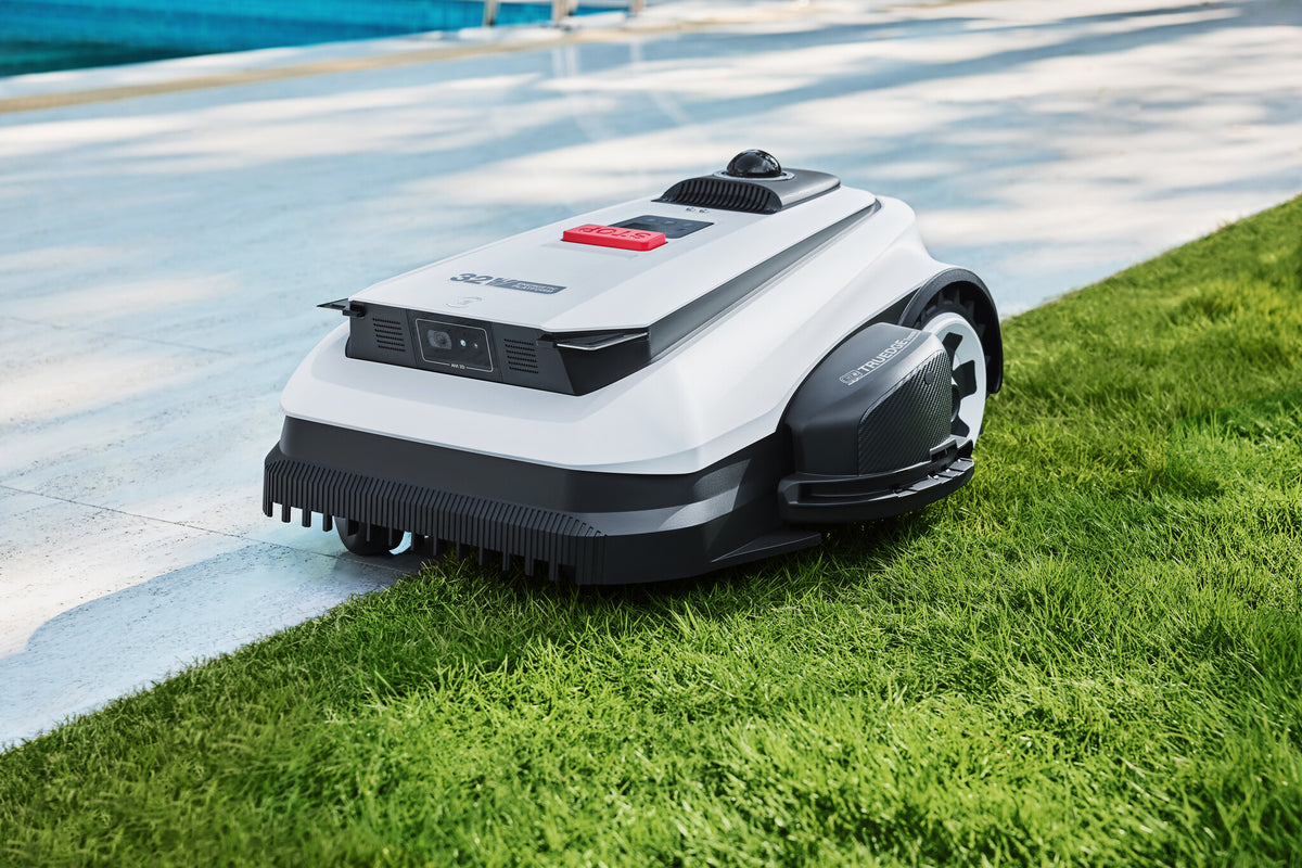 Ecovacs GOAT A1600 LiDAR PRO EU Robot plæneklipper Batteri Sort, Hvid