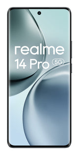 realme 14 Pro 5G 17,2 cm (6.77") Dual SIM Android 15 USB Type-C 8 GB 256 GB 5860 mAh Grå