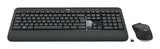 Logitech 920-008683 tastatur Mus inkluderet Universel RF trådløst QWERTY Nordisk Sort