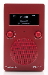 Tivoli Audio Classic PAL+BT radio red