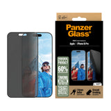PanzerGlass Privacy Screen Protector iPhone 16 Pro  - Ultra-Wide Fit
