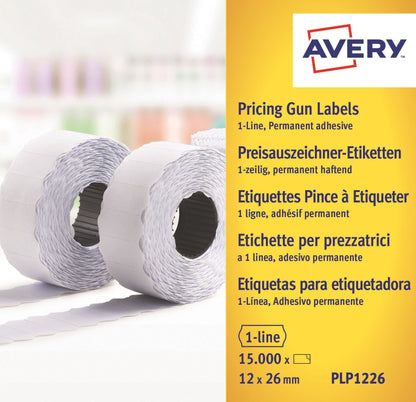 Labels 26x12 G2 White 10-rolls