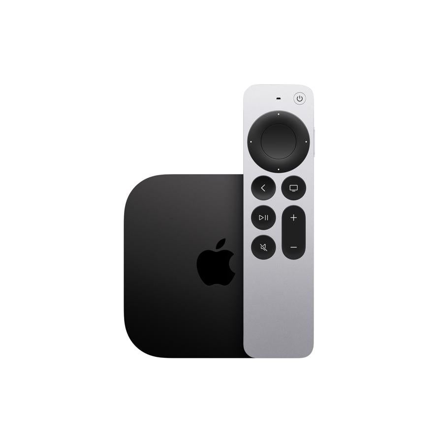 Apple TV 4K Wi‑Fi + Ethernet med 128GB Sort