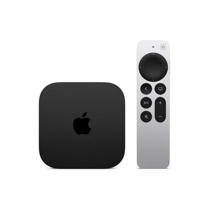 Apple TV 4K Wi‑Fi + Ethernet med 128GB Sort