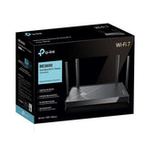 TP-Link Wi-Fi Router Archer BE230 BE3600, 3600Mbps, LAN/WAN, 802.11be, Wi-Fi 7, sort EU