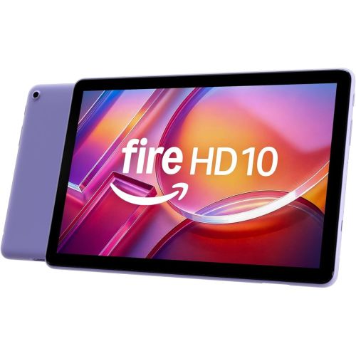 Amazon Fire HD 10 Tablet (2023) 10.1' ', 3GB ROM 64GB RAM, Purple EU