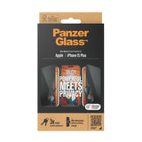 PanzerGlass Privacy Screen Protector iPhone 15 Plus Ultra-Wide Fit
