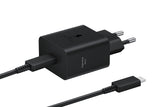 Samsung Wall Charger 45W, 4.05A, 1 x USB-C, with USB-C Cable, Black