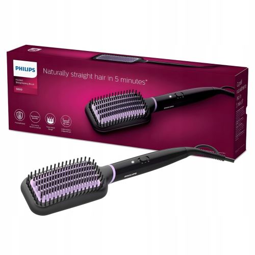 Philips Hair Styler Opvarmet Retningsbørste StyleCare Essential BHH880/00 Sort EU