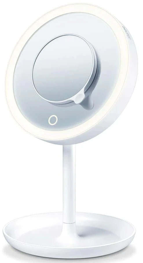 Beurer BS 45 - Makeupspejl med lys og 5 x forstørrende spejl